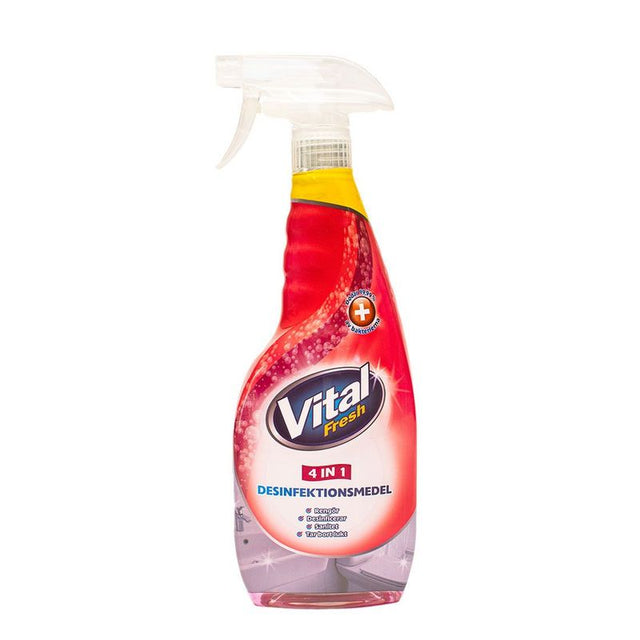 Vital 4 - in - 1 desinfeksjonsspray 750ml | Rengjøring og desinfisering
