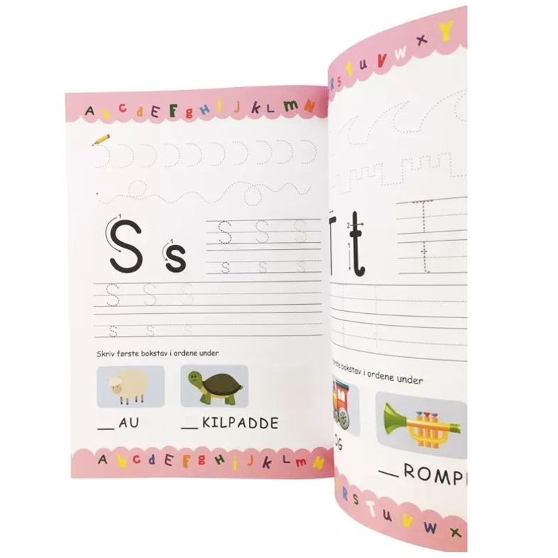 Activity book - I'm learning the letters