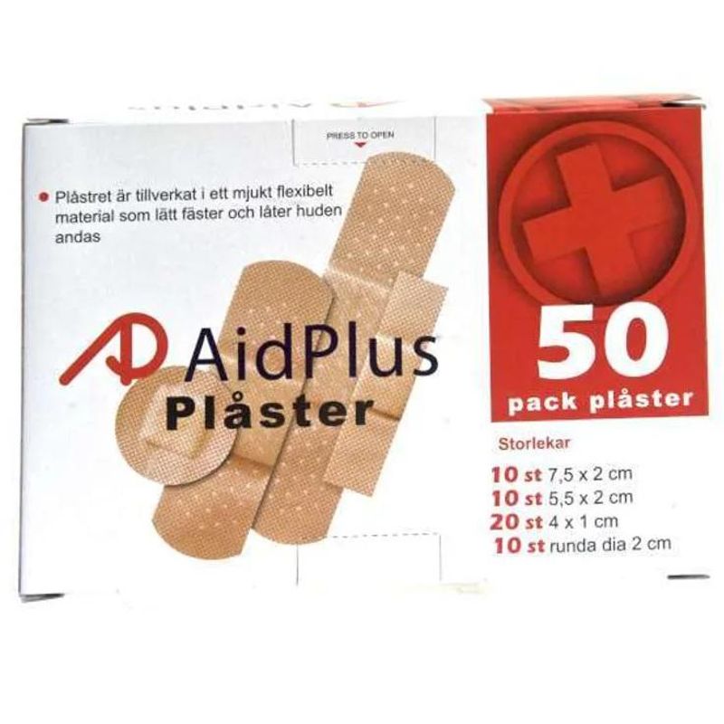 Plasters 50pk Mix