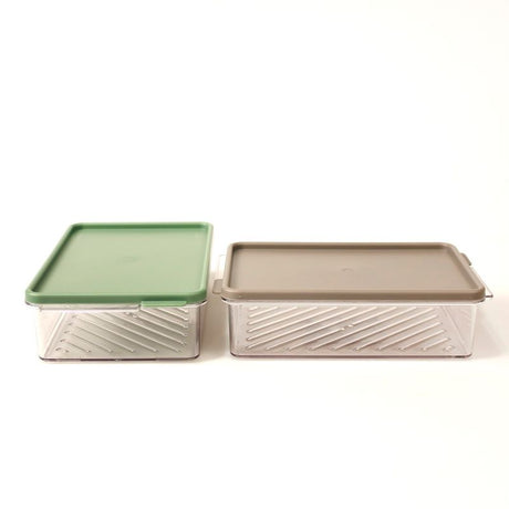Påleggsboks lufttett 21x13x5,5cm | Kjøleskap organisering