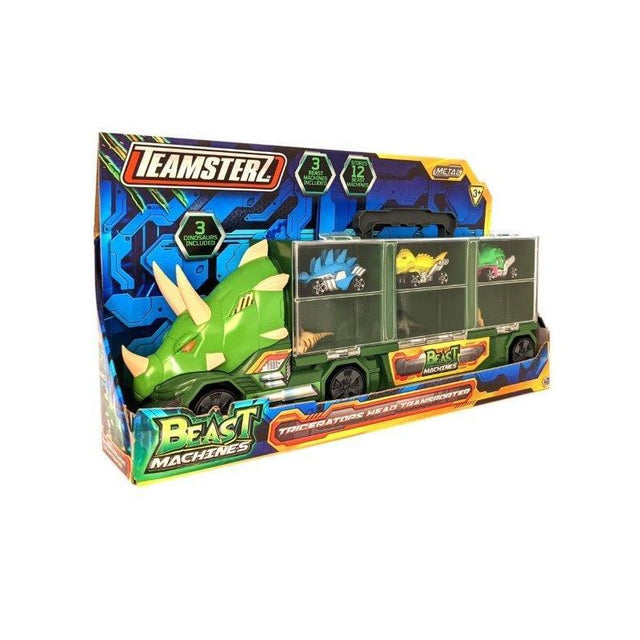 Triceratops Dino Head biltransporter | Teamsterz Beast Machines