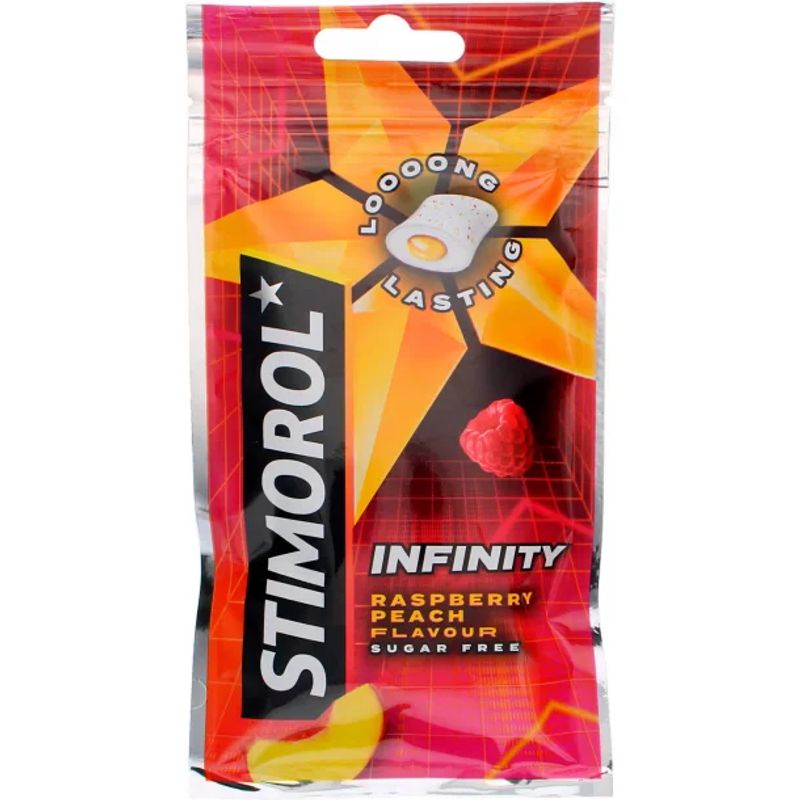 Infinity Raspberry Datodeal- Stimorol Infinity Raspberry Peach 28x30g | Storpakk ...