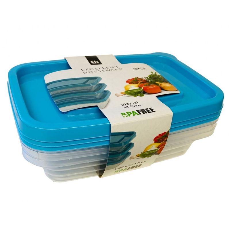 Plastboks for mat 1L 3pk
