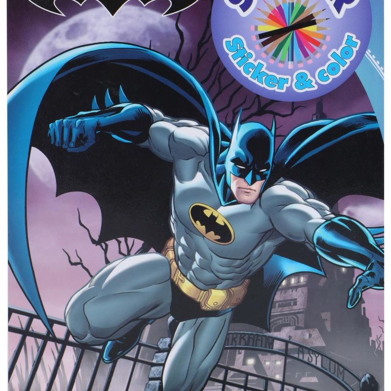 Warner Bros Coloring Book with Stickers 32 pages