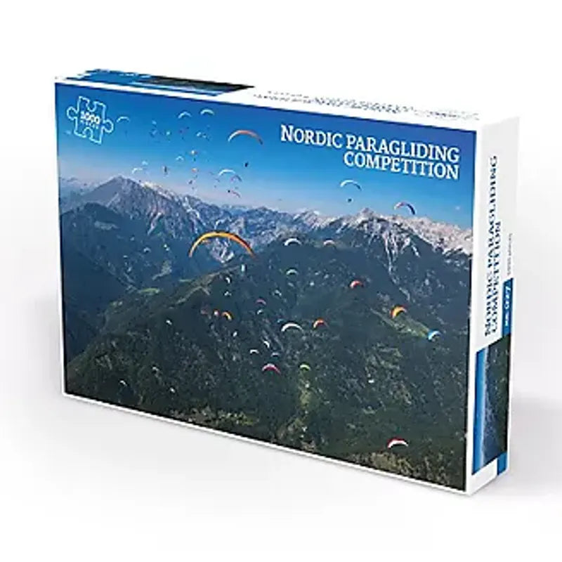 Puzzle 1000 Pieces Nordic Paragliding