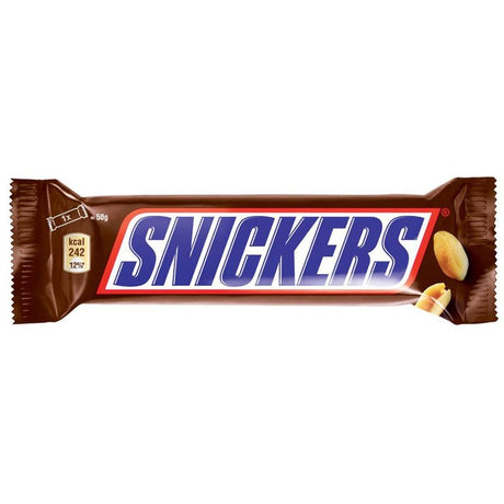 Snickers 32x50g | Storpakk med 32 sjokoladebarer