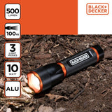 Black+Decker LED Flashlight 500 Lumens
