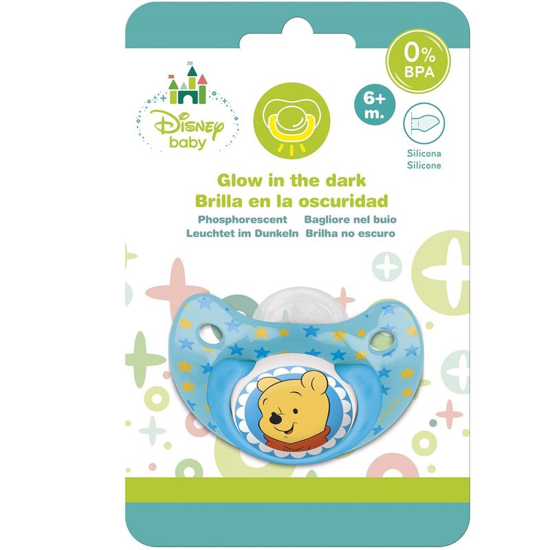 Disney Winnie the Pooh Pacifier blue - Luminous