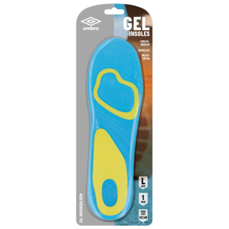 Umbro Gel Insoles | Shock Absorbing Comfort