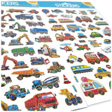 Stickers Vehicles Shiny 35pcs