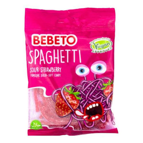 Bebeto Spaghetti Jordbær 70g