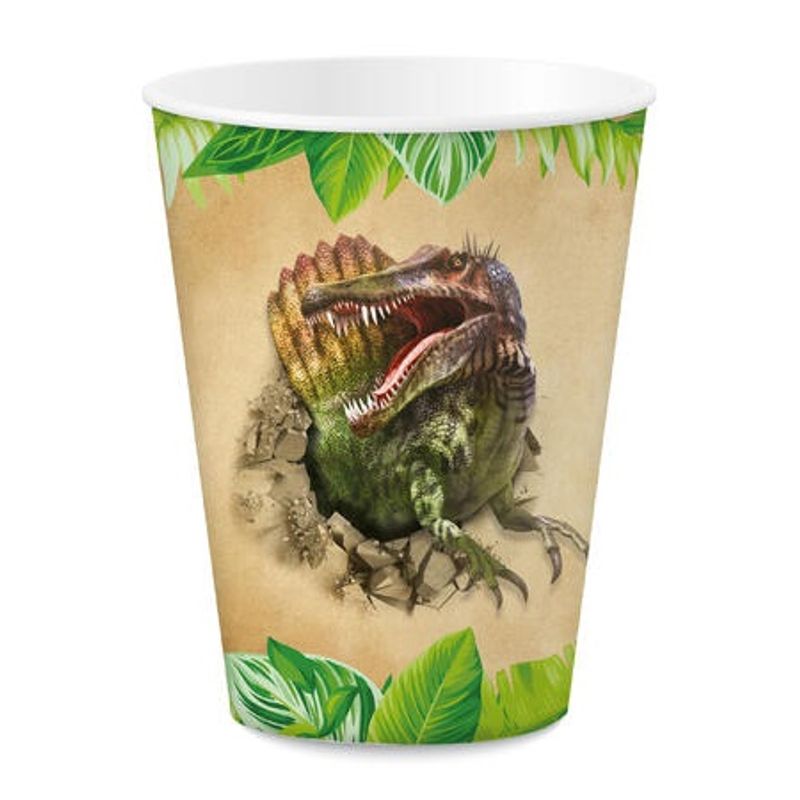 Dinosaur Party Box 43 deler | Komplett bursdagssett med dinosaurtema