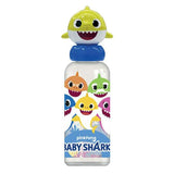 Drinking bottle with 3D figure - Baby Shark