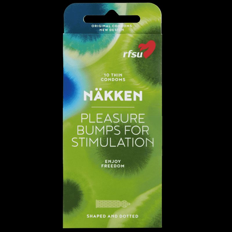 RFSU Näkken kondomer 10pk | Knottekondomer med økt stimulering