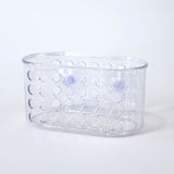 Plastic basket with suction cups | Perfect for shower storage
