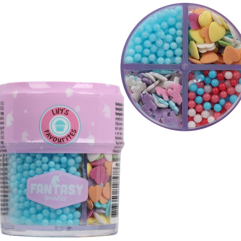 Becky's Unicorn Sprinkles 90g | Colorful Baking Decorations