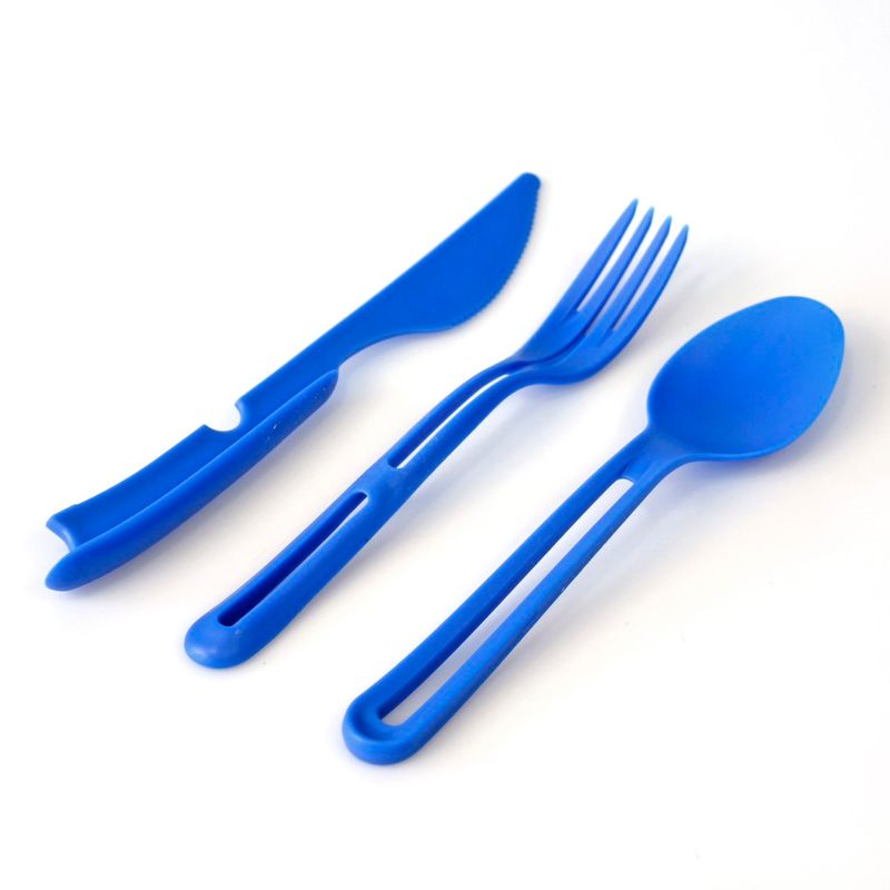 Turbestikk 3deler i plast - Flere farger