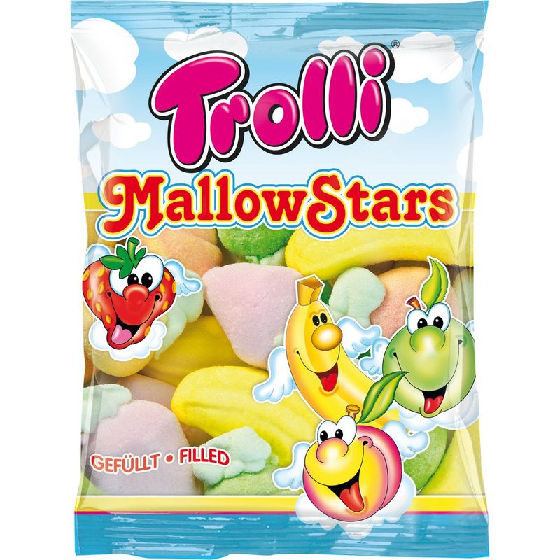 Trolli Mallow Stars Filled 150g