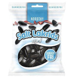 Nordthy Hard Salted Licorice Boats Sugar Free 65g
