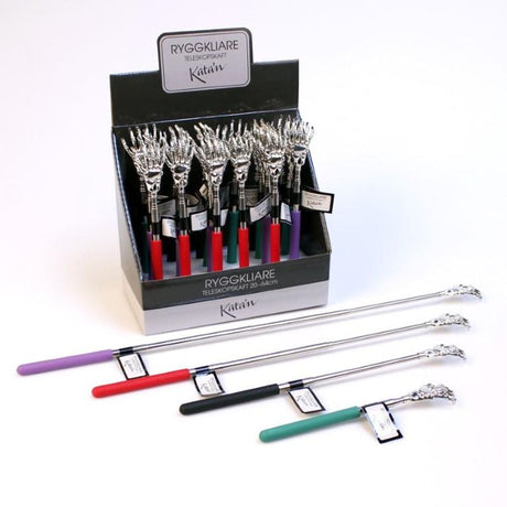 Kløpinne teleskopisk hånd 20 - 64cm | Praktisk ryggkløer