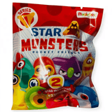Star Monsters overraskelsespose Serie 1 | 2 figurer + klistremerker