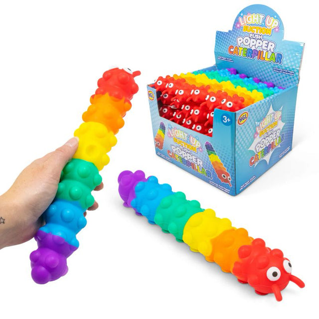 Pop it Larve med lys | 26cm