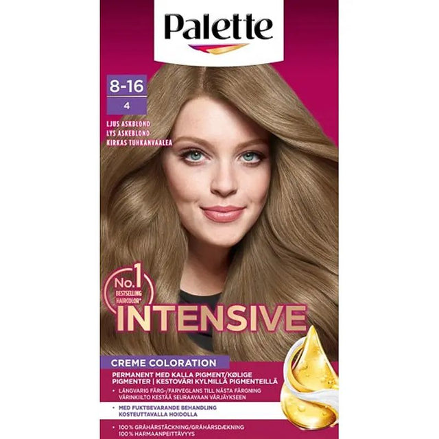 Schwarzkopf Palette Intensive 8 - 16 Lys askeblond