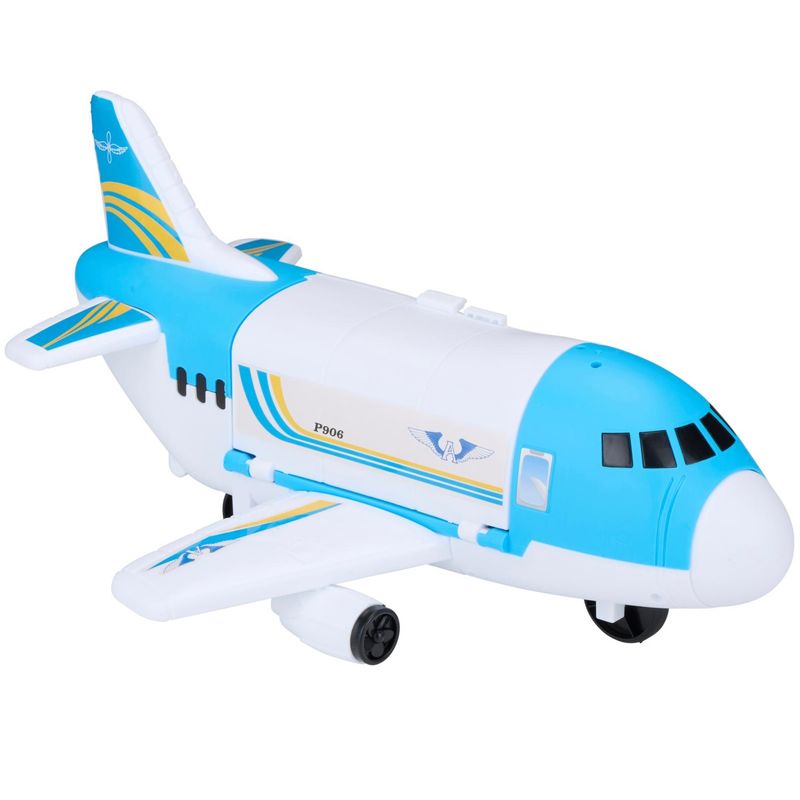 Transport Plane Construction Set with 2 Cars