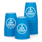Cup Stack Challenge Set - 12 Plastic Cups