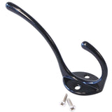 Clothes hook / Hanger 2 pack | Black or white metal