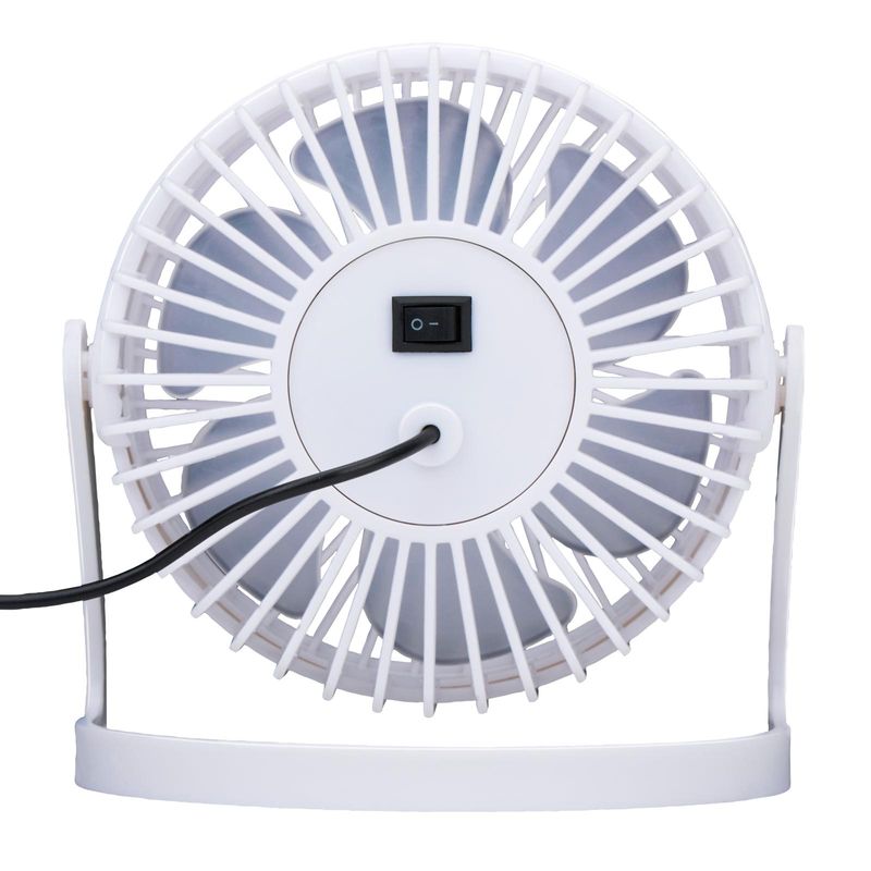 Stillegående USB Bordvifte 13cm