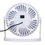 Stillegående USB Bordvifte 13cm