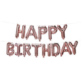 Foil balloons Happy Birthday Rose gold 40cm