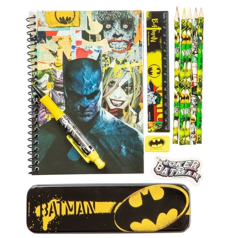 Batman Writing Set | Complete School Set for Children