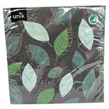 Napkins Gold Leaf 20pk 3-ply | Dinner 40x40cm | Unique