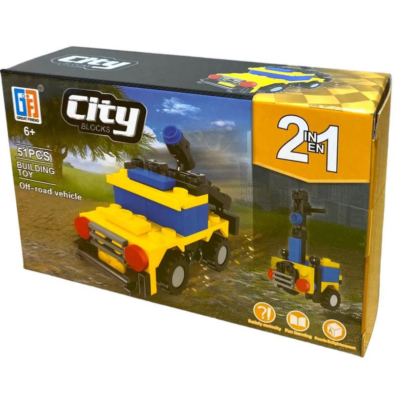 Byggesett Offroad - bil 2i1