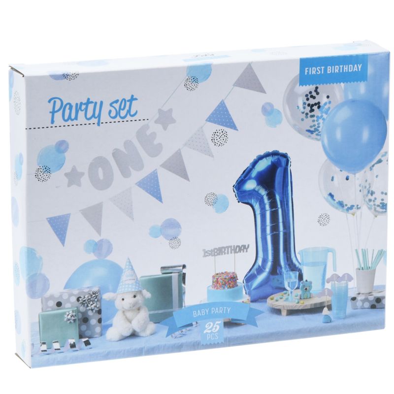 1 Year Party Package Light Blue