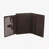 Wallet leather Medium Brown