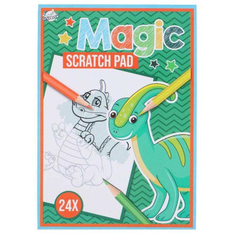 Magic Scratch Pad 24 pages A5 | 6 different variants