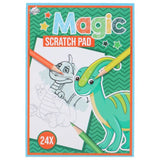 Magic Scratch Pad 24 pages A5 | 6 different variants