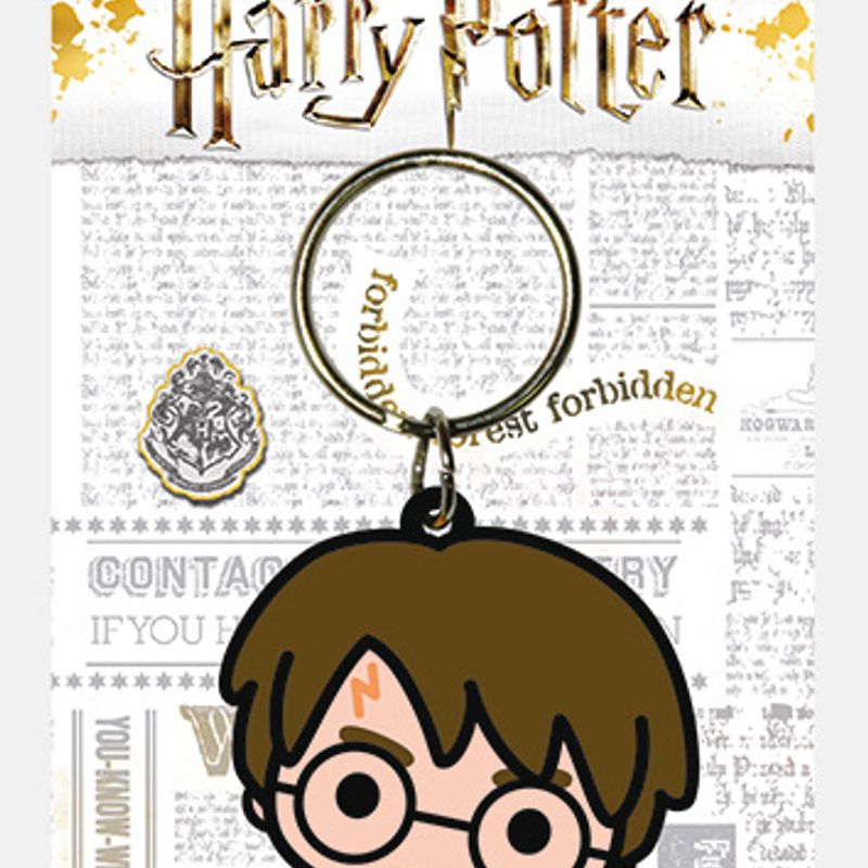 Harry Potter Keychain Rubber 9cm