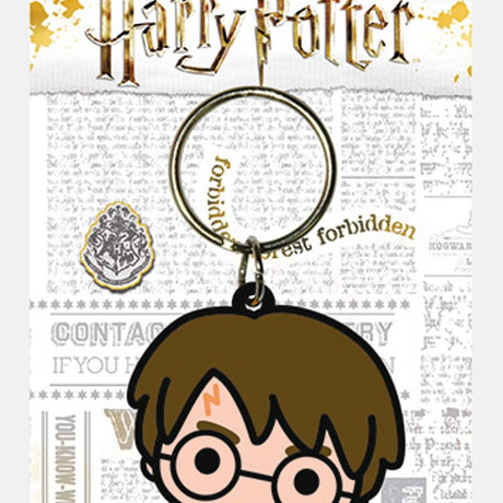 Harry Potter Nøkkelring Gummi 9cm
