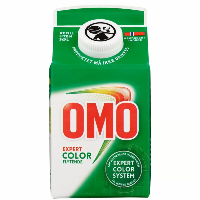 Omo Color Refill 490ml | Liquid detergent for colored clothes