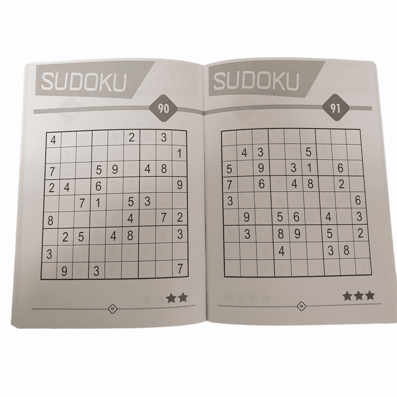 Sudoku Bøker 176 Oppgaver