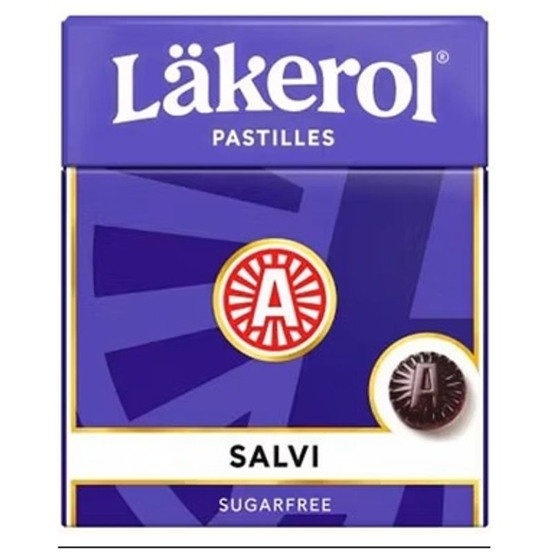 Läkerol Salvi 24 x 25g | Large package | Sugar-free