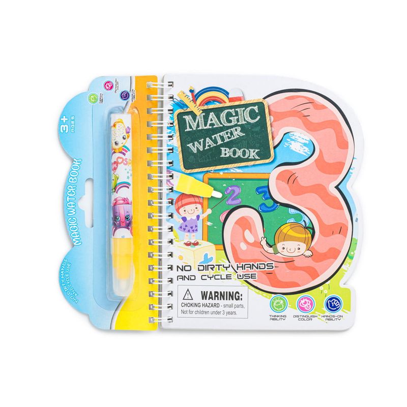 Magic Water Coloring Books 3pk | Reusable &amp; Silver-Free
