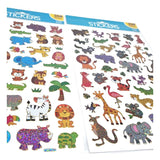 Stickers Animals Shiny 35pcs