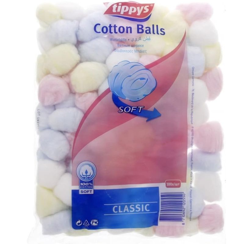 Tippys Cotton Balls 100pcs