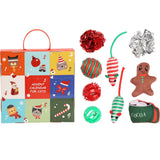 Adventskalender katt | 9 leker i gaveboks | Julegave til katt