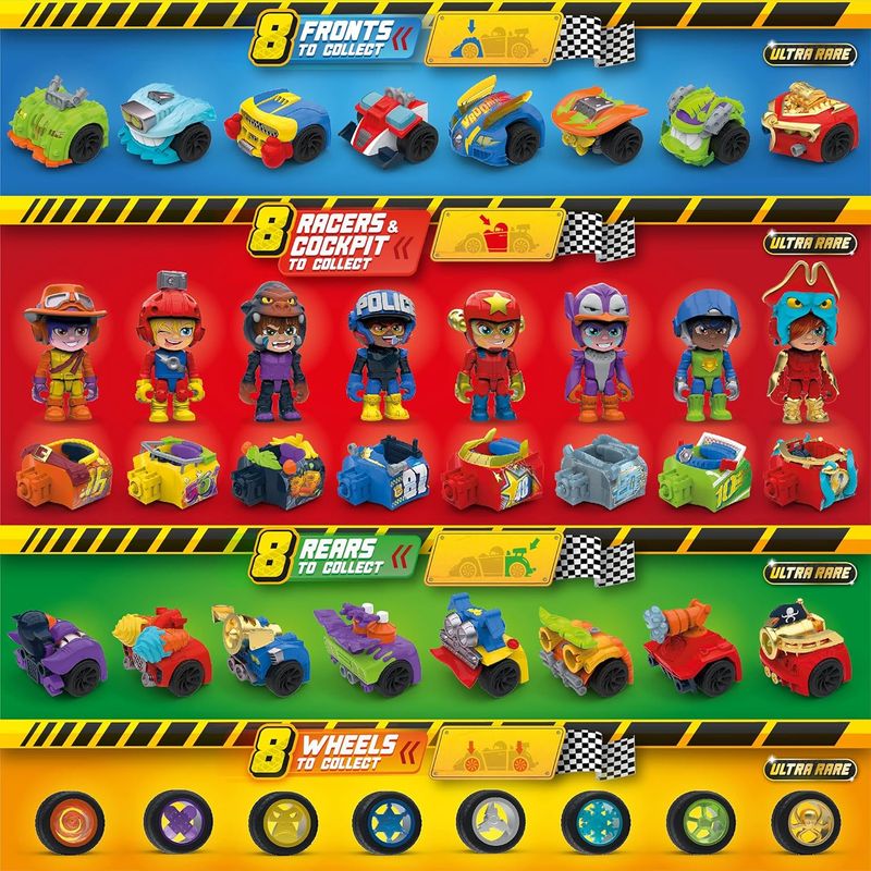 T - Racers 2 Series 2 Surprise samlefigurer | Bygg & Miks